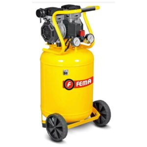 Compresor Aire Vertical Fema 1 Hp 50l Carter Seco Silencioso