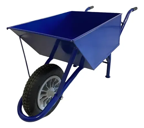 CARRETILLA REFORSADA 100L SERGI AZUL
